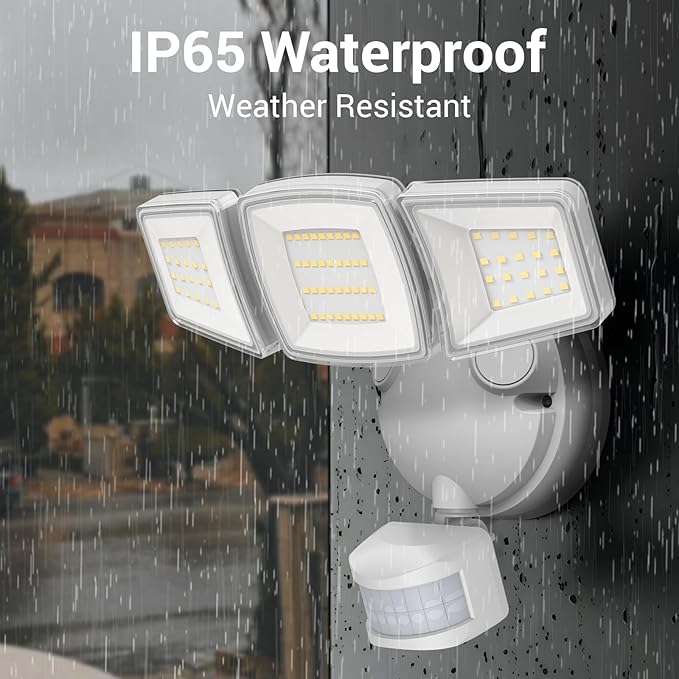 NOVOSTELLA Security Lights Motion Sensor, Dusk to Dawn 45W 5000lm 5000K - Image 7