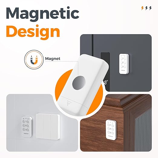 Remote Control Outlet Plug, TESSAN Wireless Light Switch Kit Indoor - Image 5