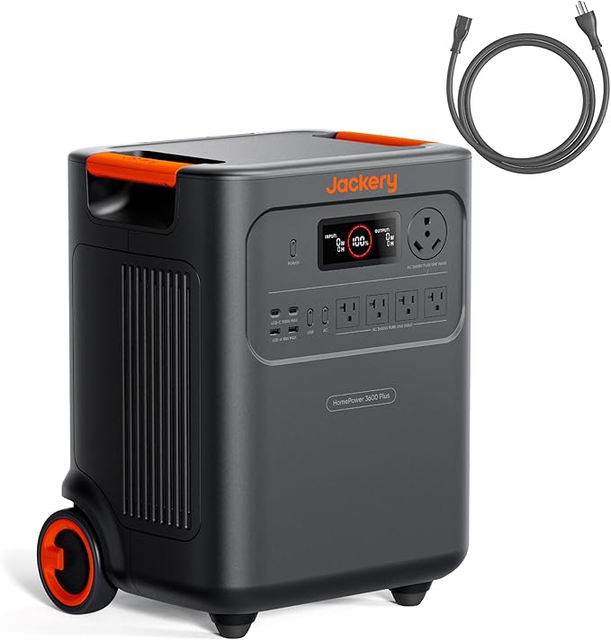 Jackery HomePower 3600 Plus Portable Power Station by JackeryInc