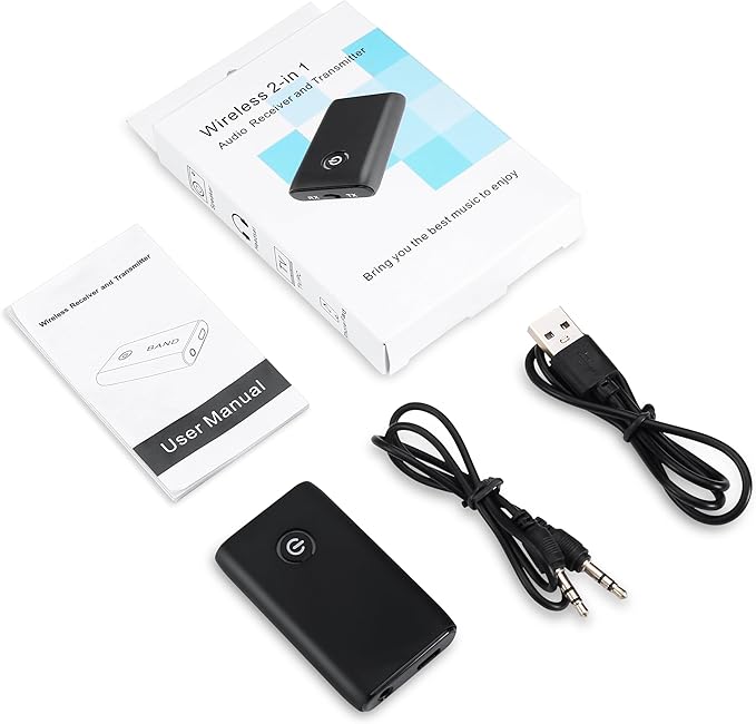Ankilo Aux Bluetooth Adapter for Car, Upgraded Bluetooth 5.3 Transmitter - Image 9