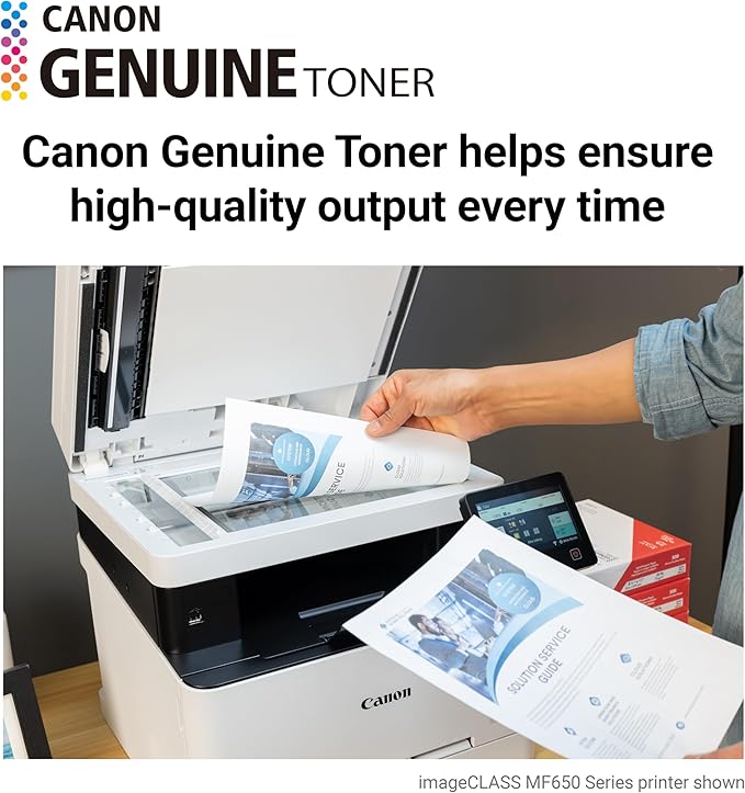 Canon Genuine 046 Yellow Toner Cartridge High Capacity Compatible - Image 2