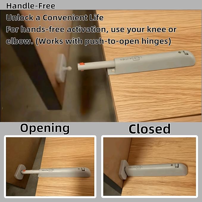 4 Sets Push Open Door Latch Touch Latches Push Latch Damping rebounder - Image 6