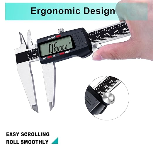 Kynup Micrometer Caliper Tool, 12Inch Digital Caliper, Vernier Caliper - Image 4
