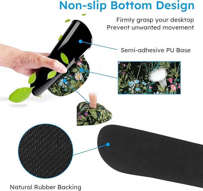 iCasso Large Mouse Pad, Mouse Pad Wrist Support Set, 4in1 XXL Large Mousepad + - Image 5
