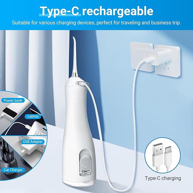 R REVA Portable Water Flosser for Teeth - Image 9