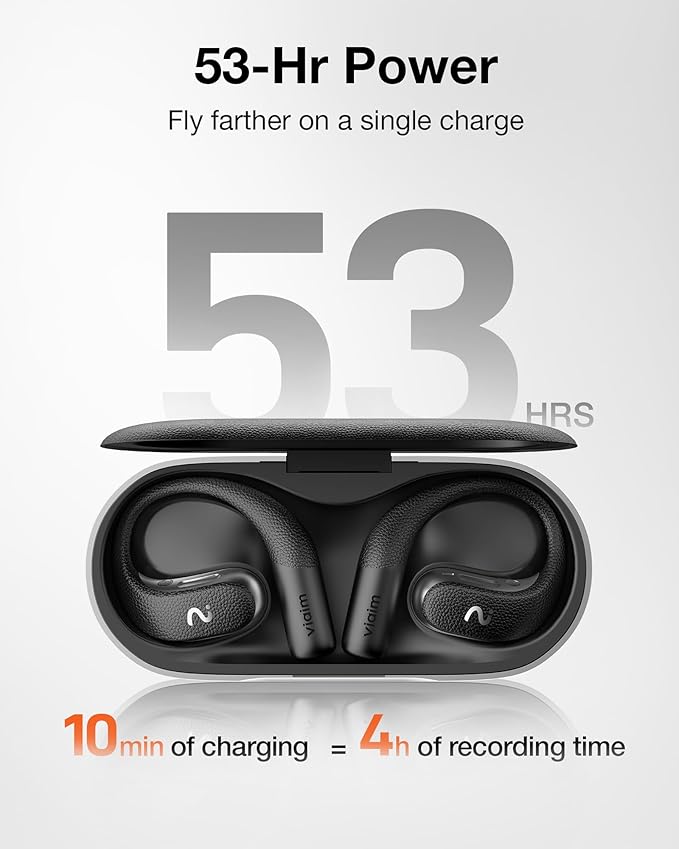 OpenNote AI Voice Recorder – Open Ear Headphones - Image 8