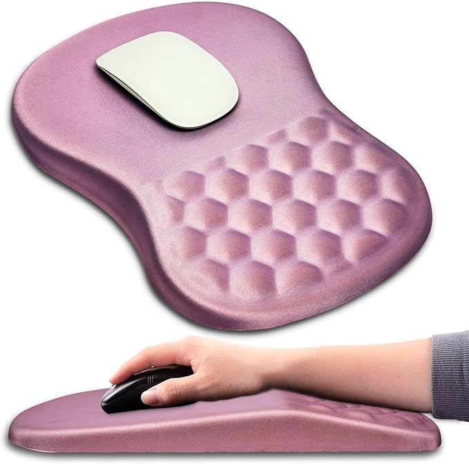 KUOSGM Mouse Pad Wrist Support, Ergonomic Mouse Pad by KUOSGM