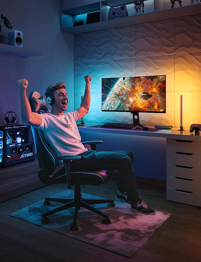 Govee HDMI 2.1 Sync Box Kit 2, Includes AI Sync Box, Light Bars, and Monitor - Image 9