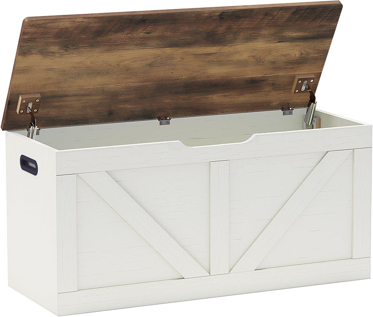 timberer 39.4" storage chest, wooden storage bench, large, main product view