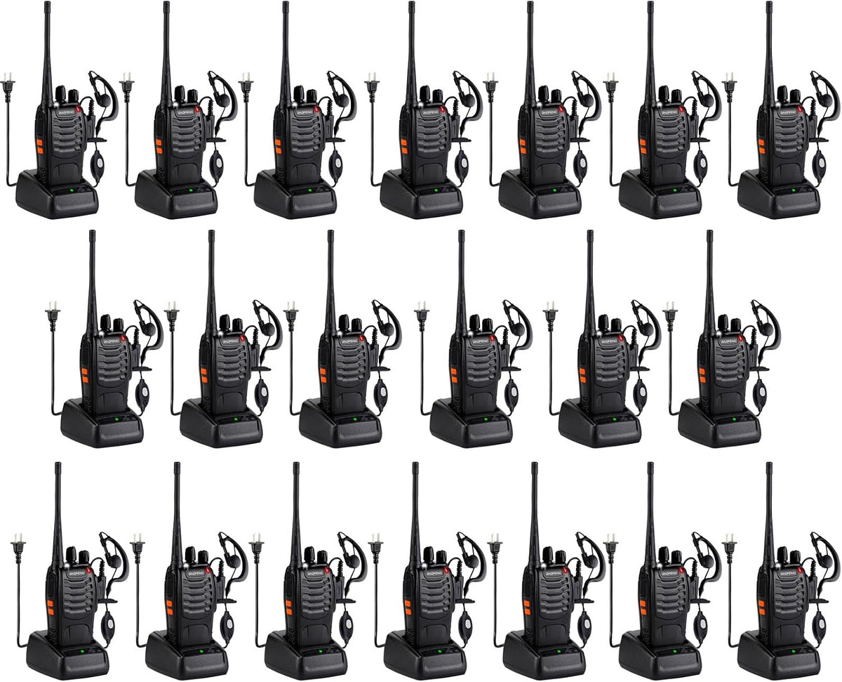 Baofeng Walkie Talkies 888S Rechargeable Long Range