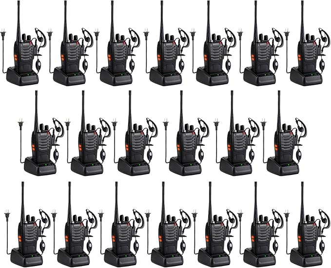 Baofeng Walkie Talkies 888S Rechargeable Long Range by BAOFENG