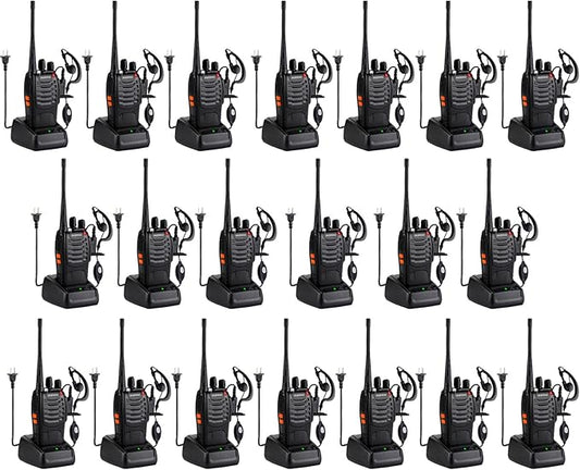 Baofeng Walkie Talkies 888S Rechargeable Long Range by BAOFENG