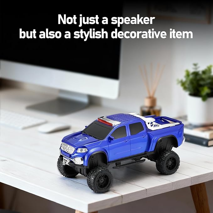 WSTER WS-X65 Pickup Truck Replica Bluetooth Speaker – HD Sound, FM Radio - Image 6