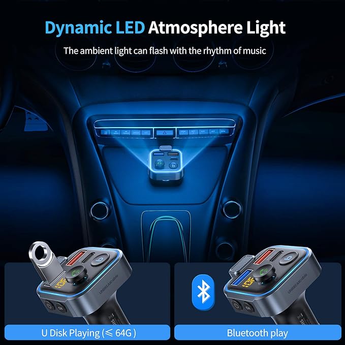 UNBREAKcable Bluetooth 5.3 FM Transmitter - Image 6