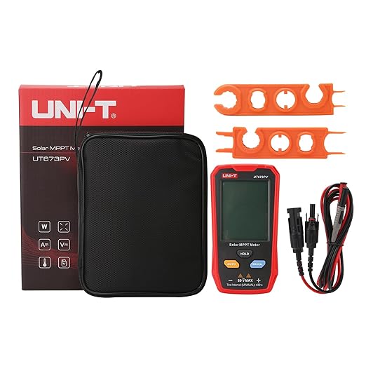 UNI-T UT673PV Solar Panel Tester, Solar MPPT Meter, 800W Photovoltaic Module - Image 7