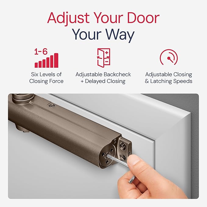 Lawrence Heavy Duty Door Closer Commercial Grade 1 - Image 3