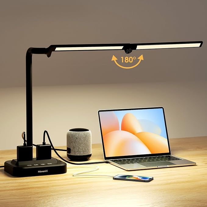 Moremili Adjustable LED Desk Lamp - Image 3