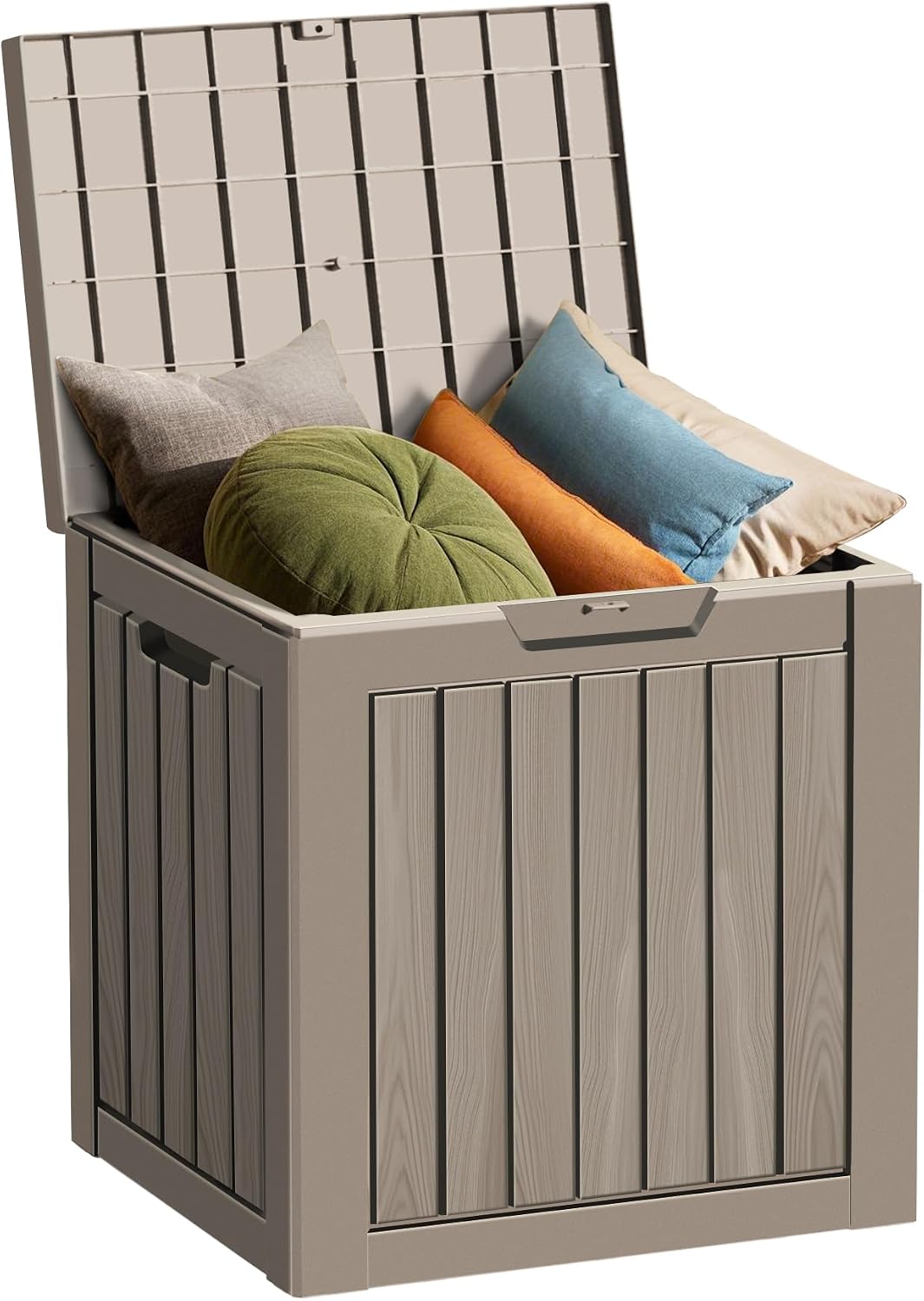 tarkari 35 gallon small waterproof outdoor storage box, main product view
