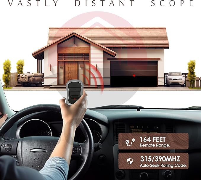 Genie Garage Door Opener Remote G3T-A G3T-R G3T-BX Intellicode【10-Year-Warranty】 - Image 5