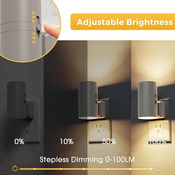 L LOHAS LED Night Light Plug in, Night Lights Plug into Wall, Dusk to Dawn - Image 2