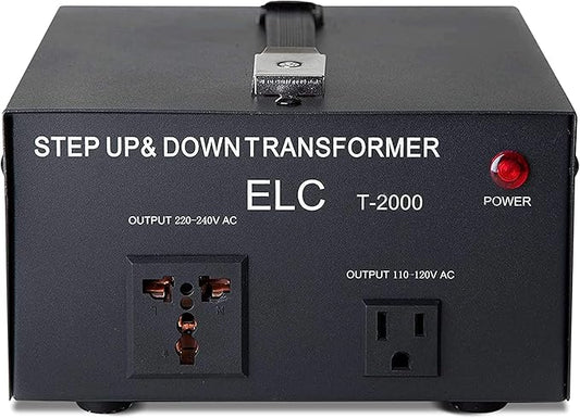 ELC T Series 2000+ Watt Voltage Converter Transformer by Unknown