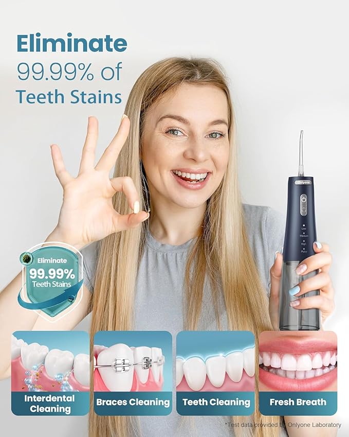 Onlyone Rechargeable Cordless Water Flosser - Image 4