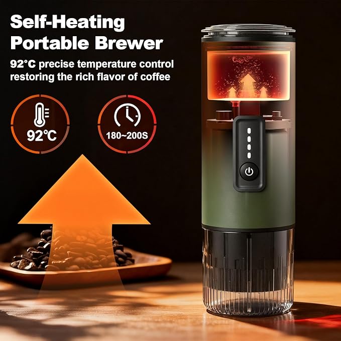 Portable Espresso Maker, 3 in 1 Coffee Maker Set - Image 2