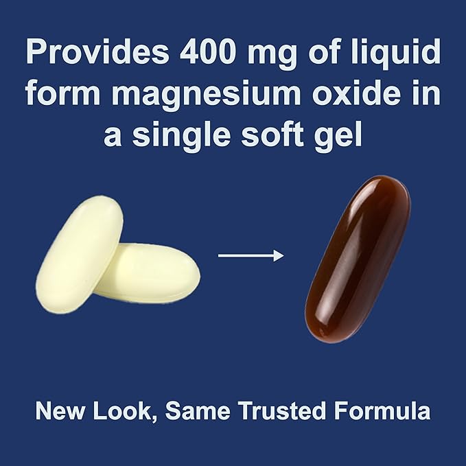 Carlson - Magnesium Gels, 400 mg of Magnesium per Softgel, Heart & Muscle - Image 4