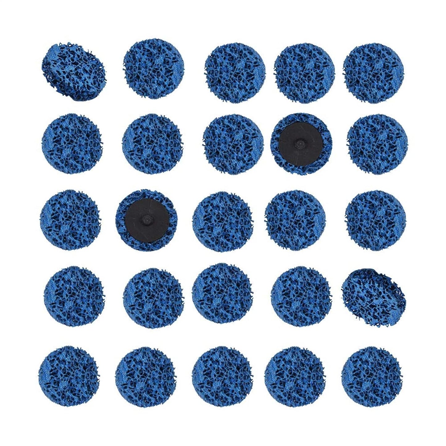 25 Pcs 2-Inch Blue Strip Discs Easy Strip Disc Stripping Wheel for Angle Grinder Clean
