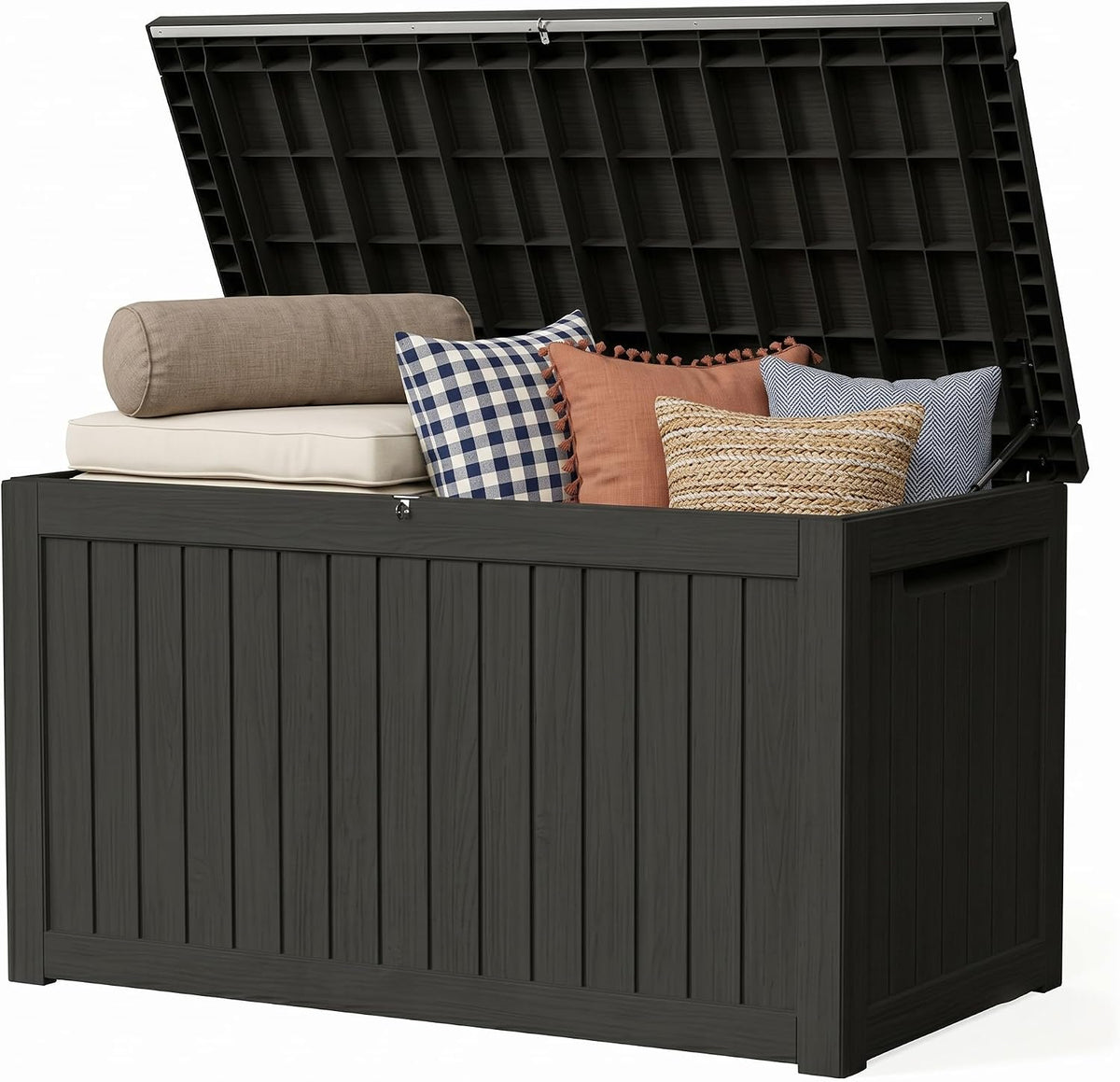 270 gallon outdoor storage box resin deck box, main product view