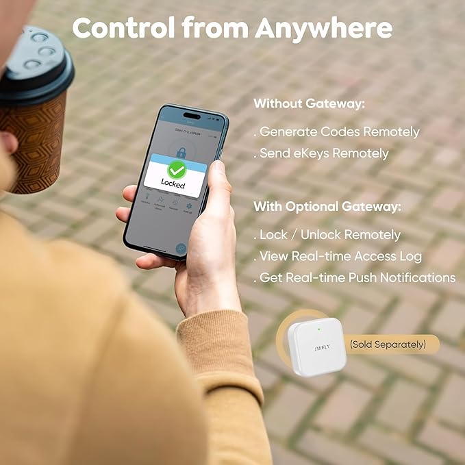 Fingerprint Smart Deadbolt - Image 6