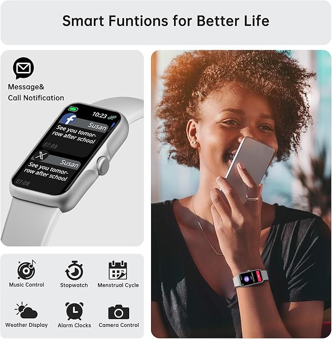 Sunorshop Health Fitness Tracker, Smart Watch - Image 3