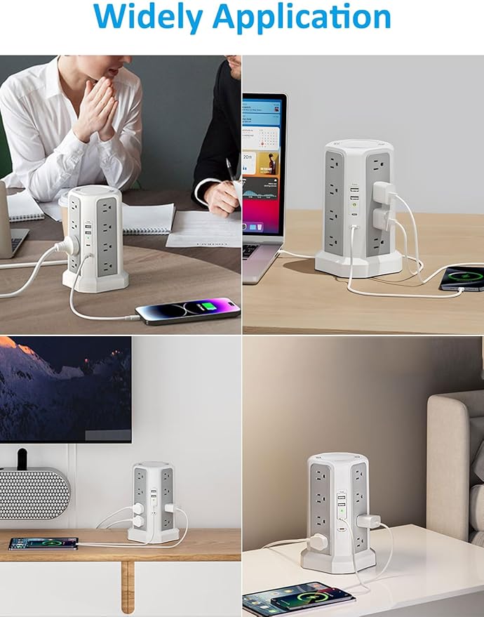 Surge Protector Power Strip - Image 8
