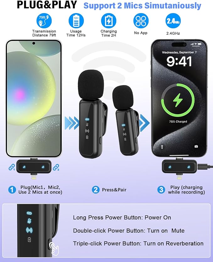 Vlogging Kit for iPhone/Android, YouTube Starter Kit - Image 4