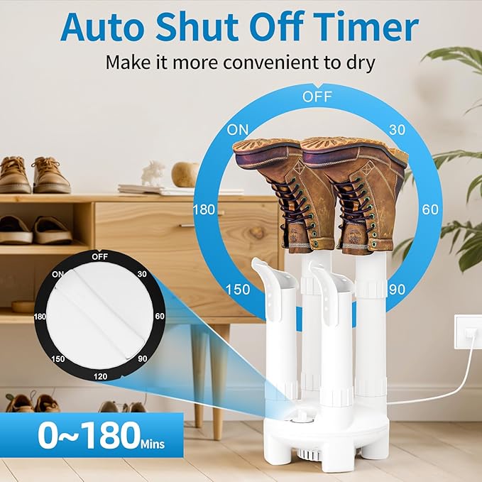 LAVIEAIR Boot Dryer, Shoe Dryer and Glove Dryer - Image 4