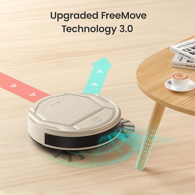 Lefant Robot Vacuum, Slim Quiet, 3 Adjustable Strong Suction Levels, Robot - Image 3
