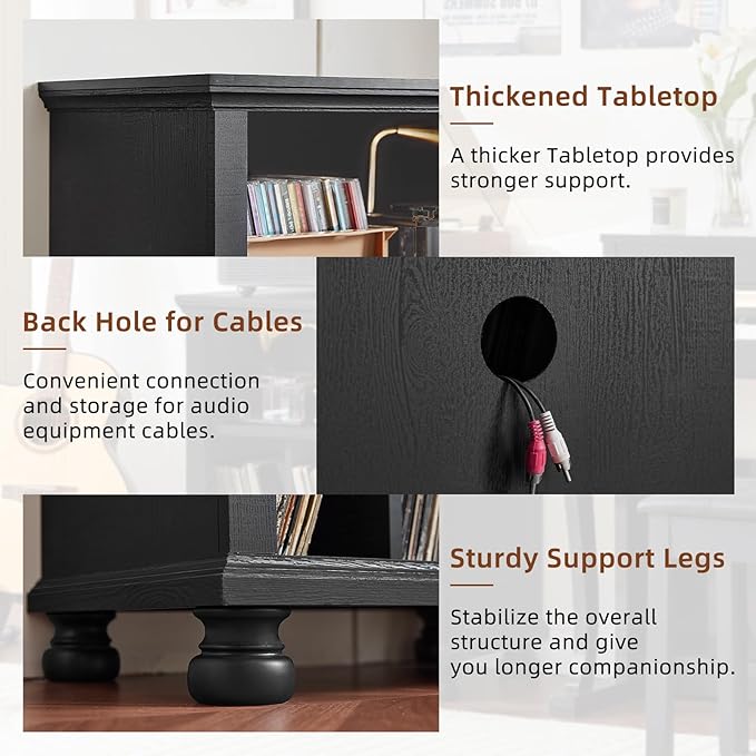 Joaxswe Record Player Stand - Image 7