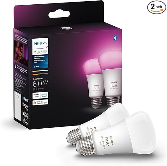 Philips Hue Smart 60W A19 LED Bulb by PhilipsHue