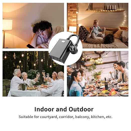 Minoston Outdoor Smart Plug, Wi-Fi Plugs Outlet - Image 8