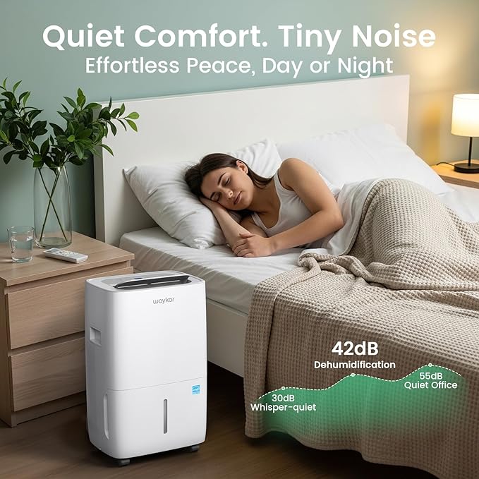 Waykar 80 Pints 2025 Energy Star Dehumidifier - Image 4