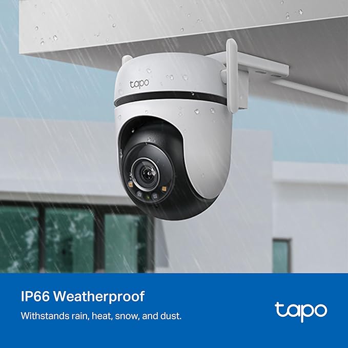 TP-Link Tapo 2K QHD Outdoor Pan/Tilt Wi-Fi Security Camera, 360° View, Motion - Image 11