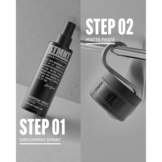 STMNT Grooming Goods Matte Paste 3.38 oz | All Day Strong Hold & High Volume | - Image 4