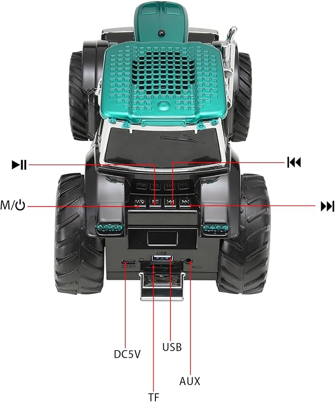 Tractor Head Bluetooth Speaker – unique Bluetooth car speaker - Image 7