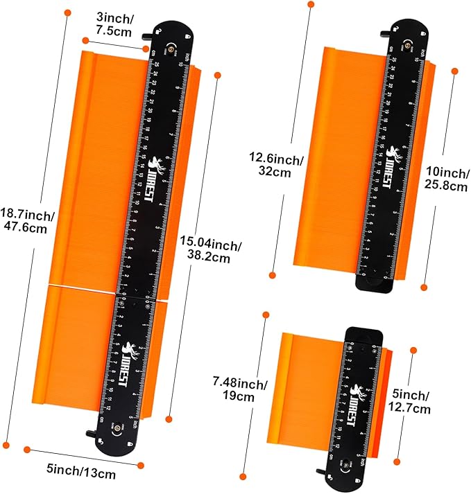 JOREST Connectable Contour Gauge, Gifts Ideas - Image 9
