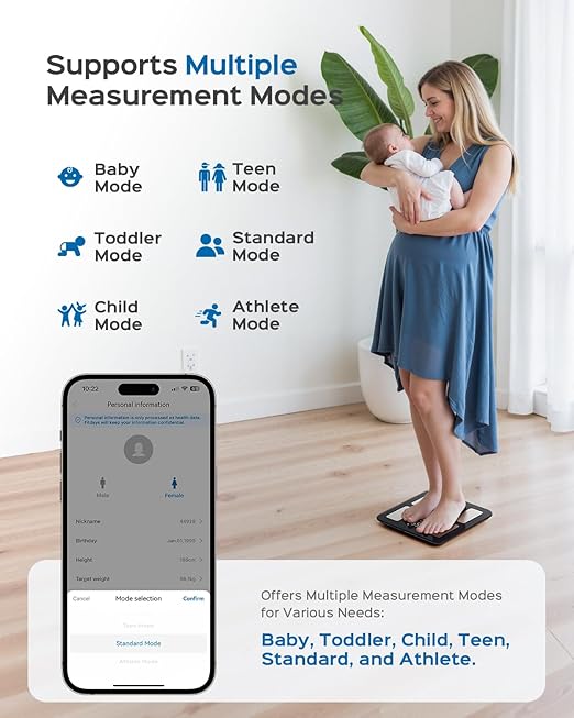 Masmssm Smart Scale for Body Weight, FSA&HSA Eligible, Bathroom Digital - Image 8