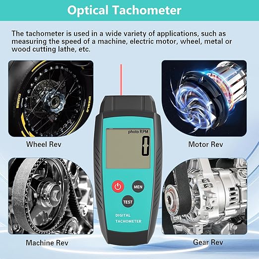 Non Contact RPM Tachometer - Image 6