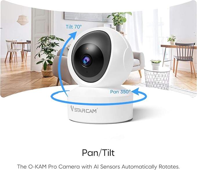 VSTARCAM Room Camera, 2K QHD Camera - Image 4