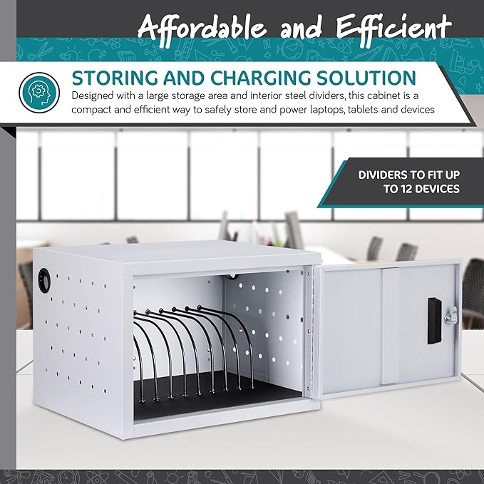 Learniture Structure Series 12-Device Charging Station - Image 3