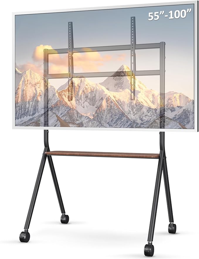 Glidesync Smart Board Stand for 55-100 Inch Interactive Whiteboards, by Unknown