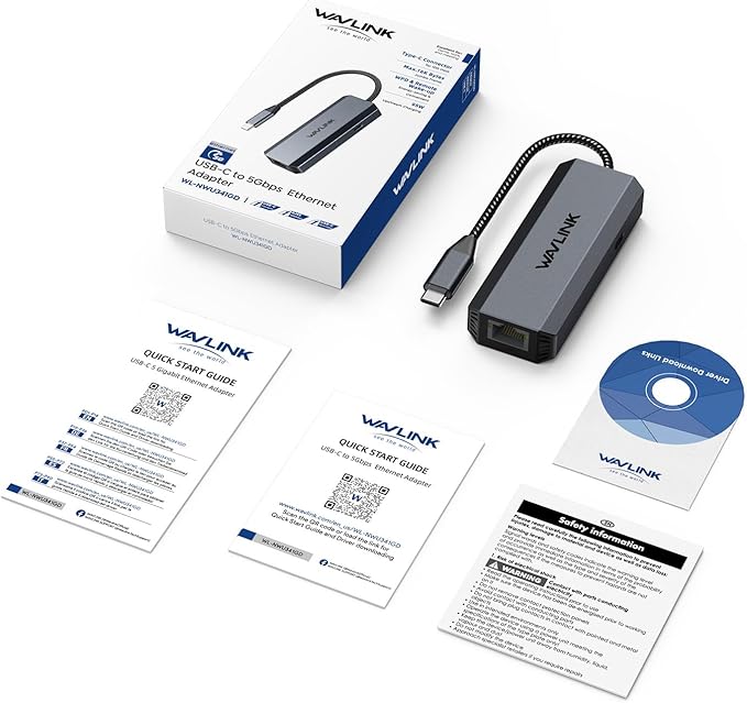 WAVLINK USB-C to Ethernet Adapter - Image 8
